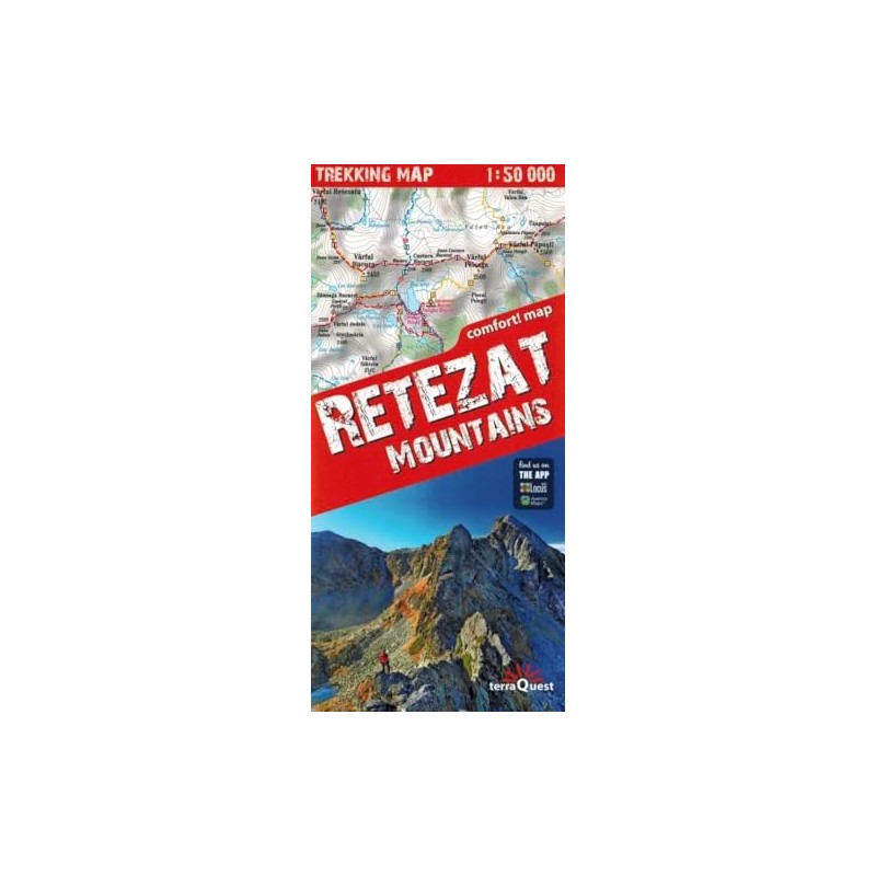 Retezat mountains (Trekking map)