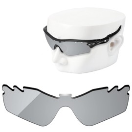 OOWLIT Replacement Sunglass Lenses for Oakley Radar Path Vented Titanium Non-Polarized