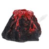 NOLITOY Aquarium Decorations Volcano Landscape Fish Tank Bubbler Ornaments for