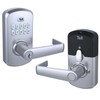 Tell Commercial Electronic Keypad Lock with Cortland Lever Satin Chrome