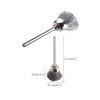 Luo ke Coarse Crimped Stainless Steel Wire Brush Wheel with