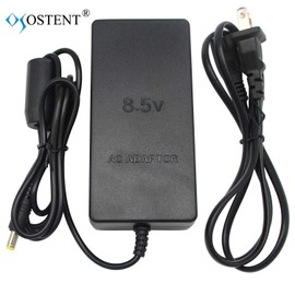 OSTENT US AC Adapter Charger Power Cable Cord Supply Compatible for Sony PS2 70000 Slim Console Video Games