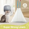 TailTale Cat Litter Box Liners - 50 Count Drawstring Cat