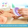 Nail Brush 4pcs Nail Brushes for Cleaning Nails Nylon Firm