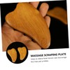 BIUDECO 2pcs Wooden Gua Scraping Massage Tool for Muscle Relief