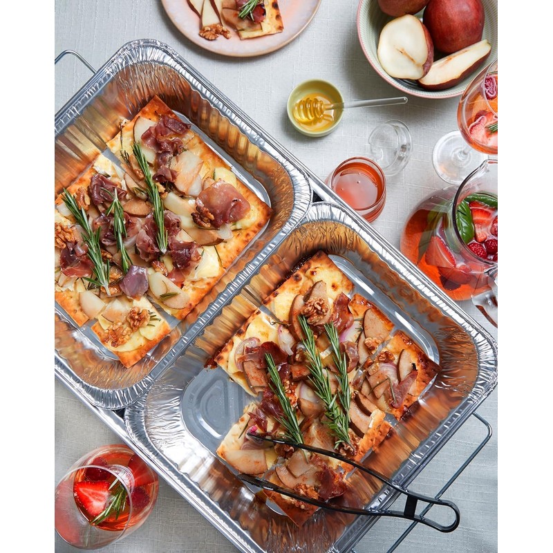 Sterno Disposable Chafing Dish Buffet, Set of 3 Full-Size Chafing