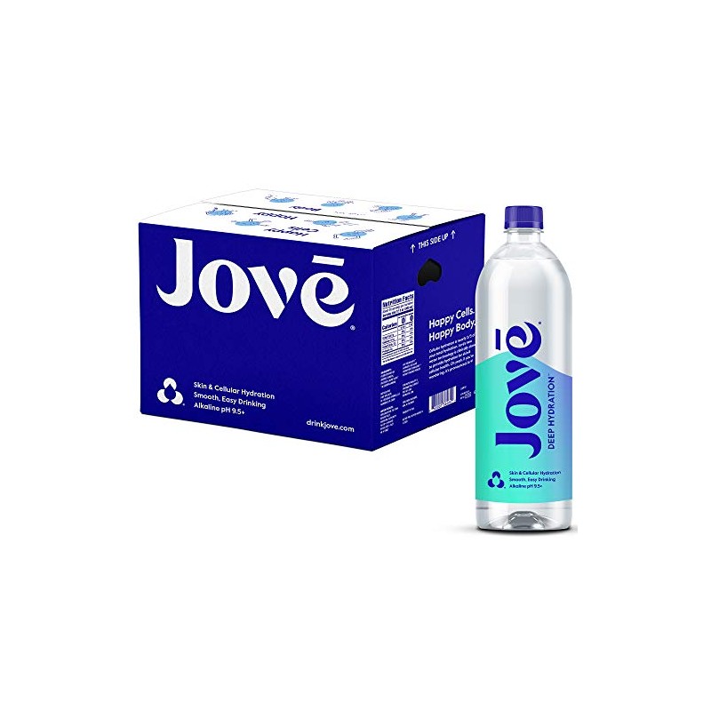 Jove Alkaline pH Water, Skin & Cellular Hydration, pH 9.5+,