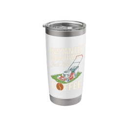 Lawn Mowing Gardener - Gardening Lawn Mower Stainless Steel Insulated Tumbler