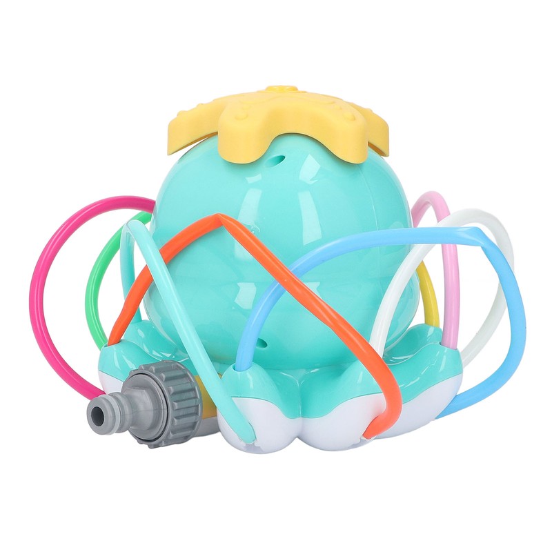 Summer Backyard Lawn Water Sprinkler Splashing Toy Kid Cute Octopus