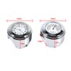 Qiilu Motorcycle Clock, 7/8" 1" Motorcycle Clock Handlebar Motorcycle Handlebar