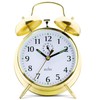 Acctim CK0030 Large-Bell Alarm Clock - Brass, 16.5 x 12