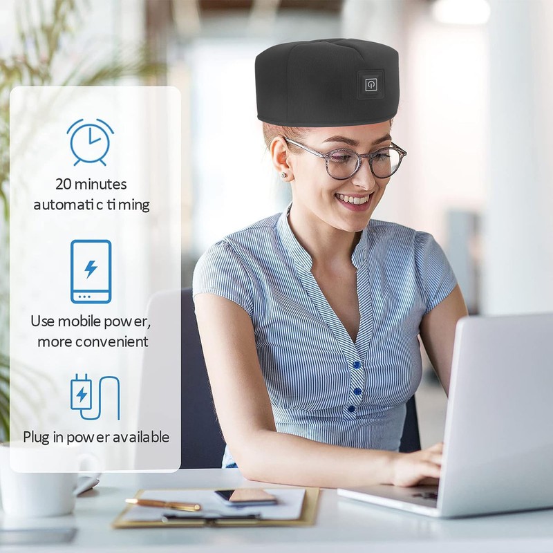 Infrared Red Light Hat 660nm 830nm Adjustable Pulse Modes USB