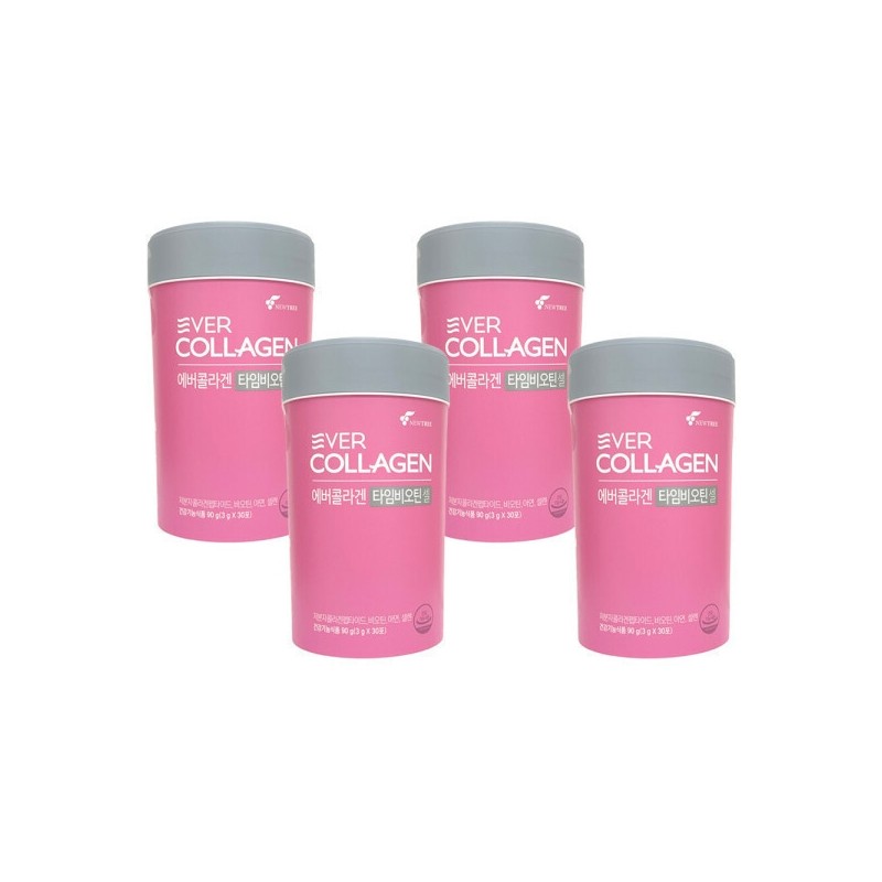 Ever Collagen Time Biotin Cell 3g x 30 Packets (4
