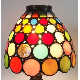 HMJ80021-Tiffany lamp Shade-Church Glass Shade