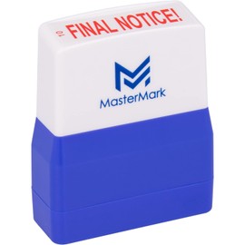 MasterMark Sello de oficina premium pretintado - Aviso final
