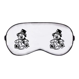 'Christmas Teddy Bear' Sleep/Travel Eye Mask (EY00015102)