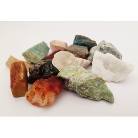 Nirdesh Healing Crystal Row Gemstone Mixed Assorted for Reiki Chakra Balancing 0.99 LB Tumbling,Cabbing