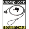 Laptop Security Cable with Barrel Lock & Key for Kensington