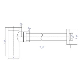 ALFI Brand AB9005-PC P-Trap, Polished Chrome