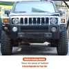 PIUGILH Front Bumper Grill Inserts Mesh Cover Compatible with Hummer