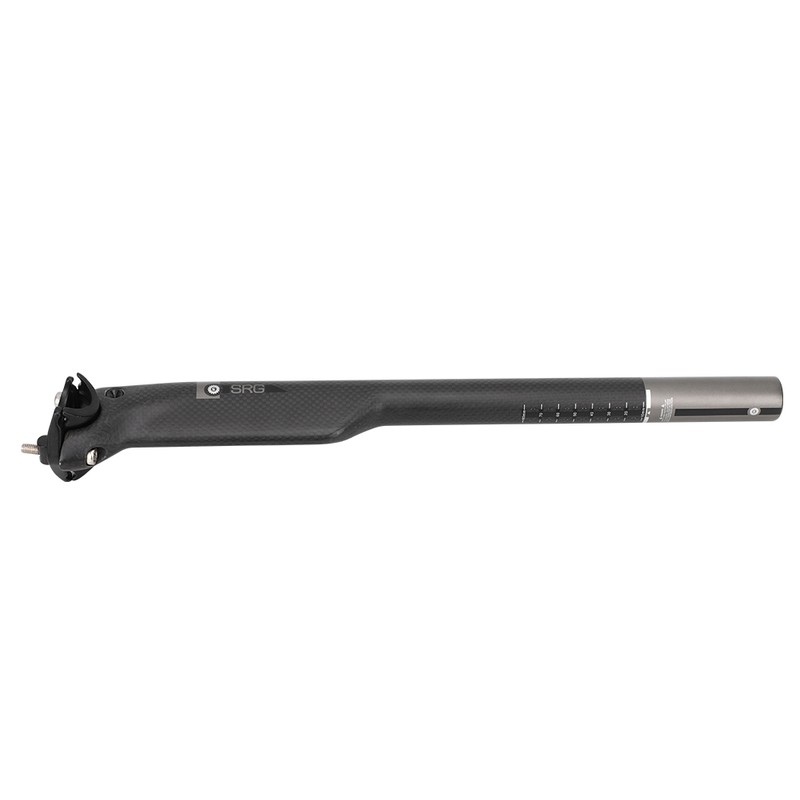 Black Lightweight Carbon Fiber Bike Seat Post Mountain Road Bikes