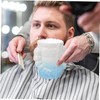BIUDECO Shave Bowl for Men Ceramic Shaving Cup Men's Shaving