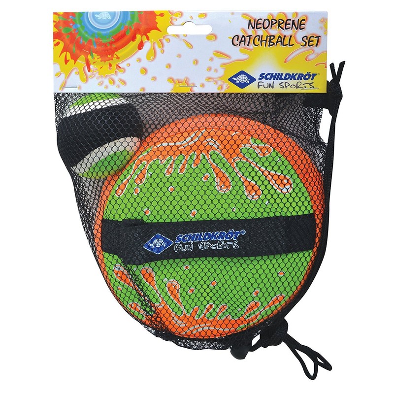 Schildkröt neoprene Velcro ball set, 2 neoprene hand catchers with