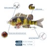 ODS Lure 4 Segment Fishing Bait with Fiber Tail for
