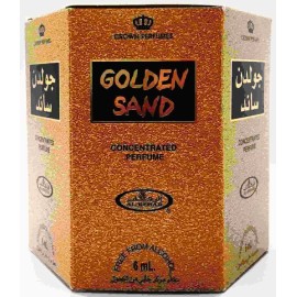 AL REHAB Golden Sand Perfume Oil 6ml Roll On Perfume by Al-Rehab Crown Perfumes(Box of 6)