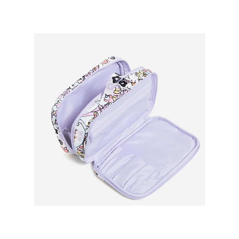 Vera Bradley Medium Iconic Blush & Brush Makeup Case