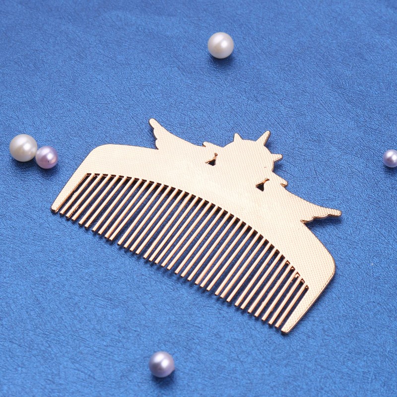 Sailor Moon Comb, Cute, Metal, Smooth Finish, For Beauty Salons,