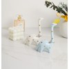 PUDDING CABIN Soporte para anillo azul de dinosaurio, soporte para