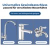 PiPiCat PPC-WHAF 1080° Rotating Water Saving Tap Attachment Multifunction Nozzle