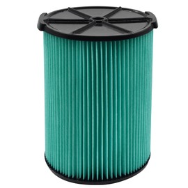 Replacement 97457 VF6000 Vac Filter Compatible With Ridgid Shop Vac 5-20 Gallon Wet/Dry Vacuums WD5500 WD0671 WD6425 WD7000 WD1280 1400RV RV2600B, Fit for Husky 6-9 Gallon Vacs
