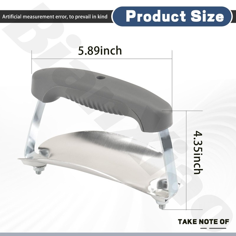 80672 Charcoal Lid Handle & Shield Kit Compatible with Weber