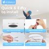 EOSMILE 4 inch 6 Pack Recessed Lighting, 5CCT LED Recessed