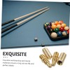 ORFOFE 4sets Billiard Cue Joint Screws Kit Copper Extension Screws