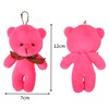 Jomnvo 10 Pieces 10 Colors Small Teddy Bear Doll with