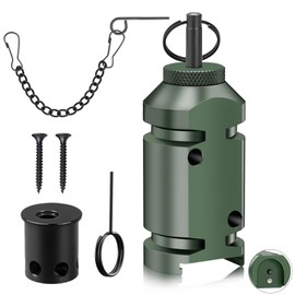 Perimeter Trip Alarm with Adapter, 12 Gauge Trip Wire Alarm, Perimeter Security Device with .22 Adapter & Screws – Early Warning System for Outdoor, Property Safety & Bear Deterrent(Included Adapter)