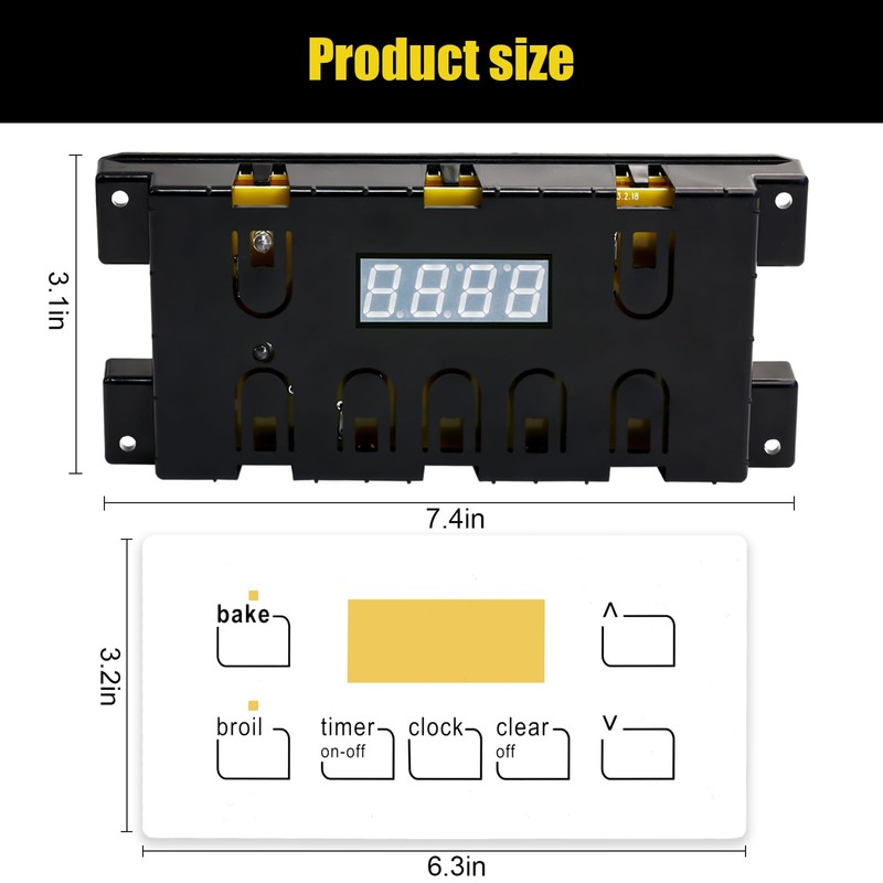 316455410 Range Oven Control Board for Electrolux Kenmore, Gas Range