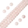 100pcs 6mm Rose Quartz Beads Natural Gemstone Beads Round Loose