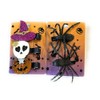 Halloween Spider Hair Clips Set, Glitter Skull Slides, Witch Hat,