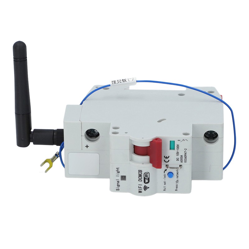 Smart WiFi Circuit Breaker Voice Speaker Mobile Remote Control 1P