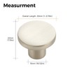 Ravinte Pack of 5 Cabinet Knobs, Brushed Nickel Knobs for