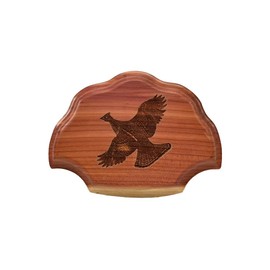 Grouse Plaque- Standard Hardwood