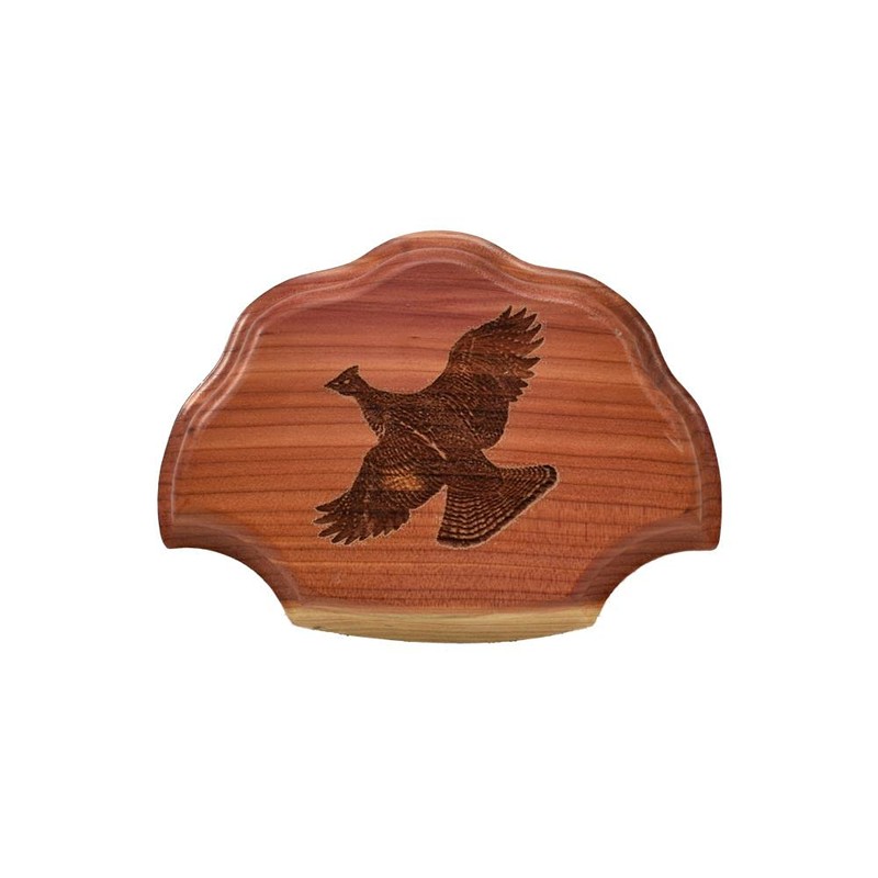 Grouse Plaque- Standard Hardwood