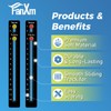 FanXm Pickleball Score Keeper for Rackets Paddles, Mini Lightweight Scorekeeper,