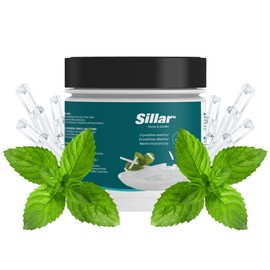Sillar Sauna Accessories Menthol Crystals 100 g - Natural Menthol Crystals for Sauna and Inhalation | Ideal Sauna Gift Set Sauna, Menthol Infusion Agent