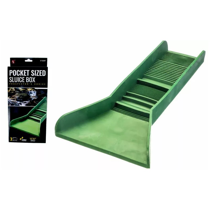 10pc Black 1/2" Large Gold Classifier Screen & Gold Pan