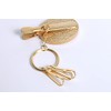 [Asakusa Bunko] Yuzen Dyed Key Clip Hanabishi Hanabishi Pattern Key